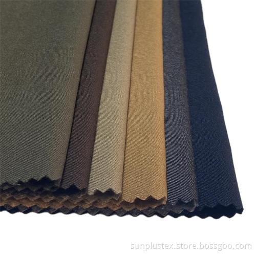 High Quality Spandex Twill brushed winter women's pants